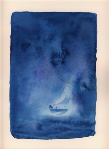 barca blu bassa risoluzione